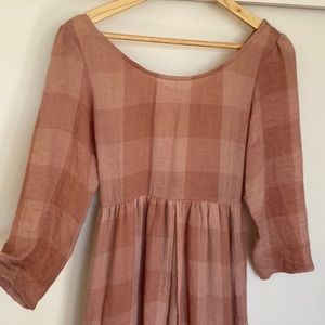 Christy Dawn Deadstock Pink Maxi Dress